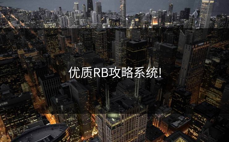 优质RB攻略系统!